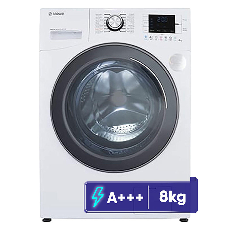 ماشین لباسشویی 8 کیلوگرم اتوماتیک اسنوا مدل SWM-D80W