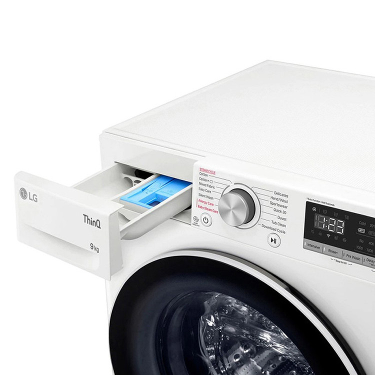 ماشین لباسشویی 9 کیلوگرم اتوماتیک ال جی مدل F4R5VYG0W