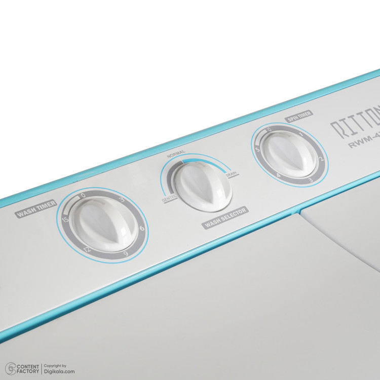ماشین لباسشویی 4.5 کیلوگرم نیمهاتوماتیک ریتون مدل RWM-4702