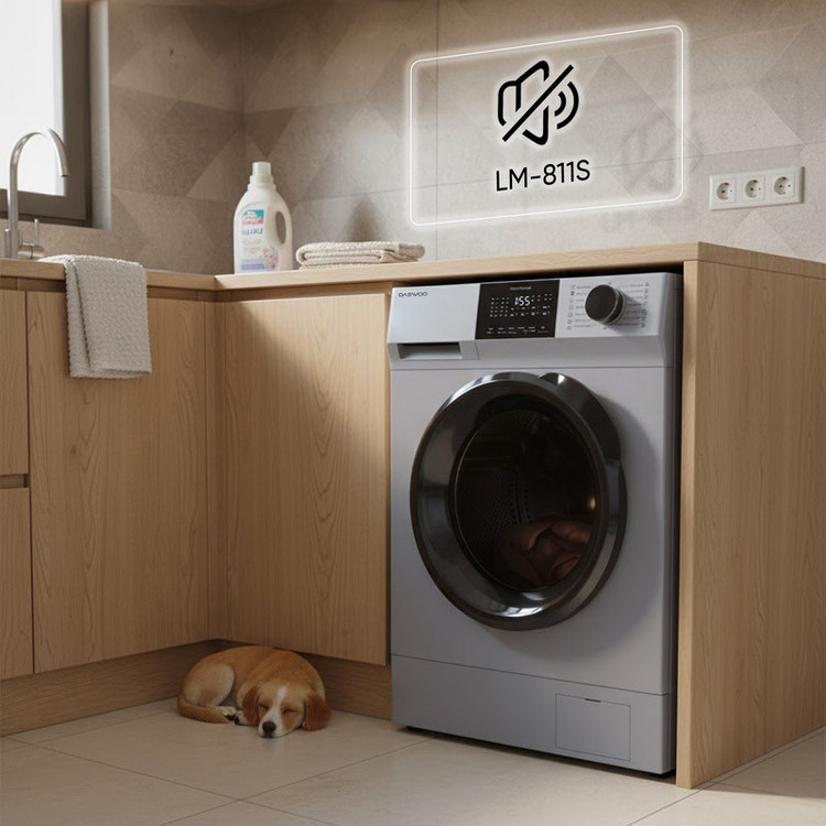 ماشین لباسشویی 8 کیلوگرم اتوماتیک دوو مدل LM-811S