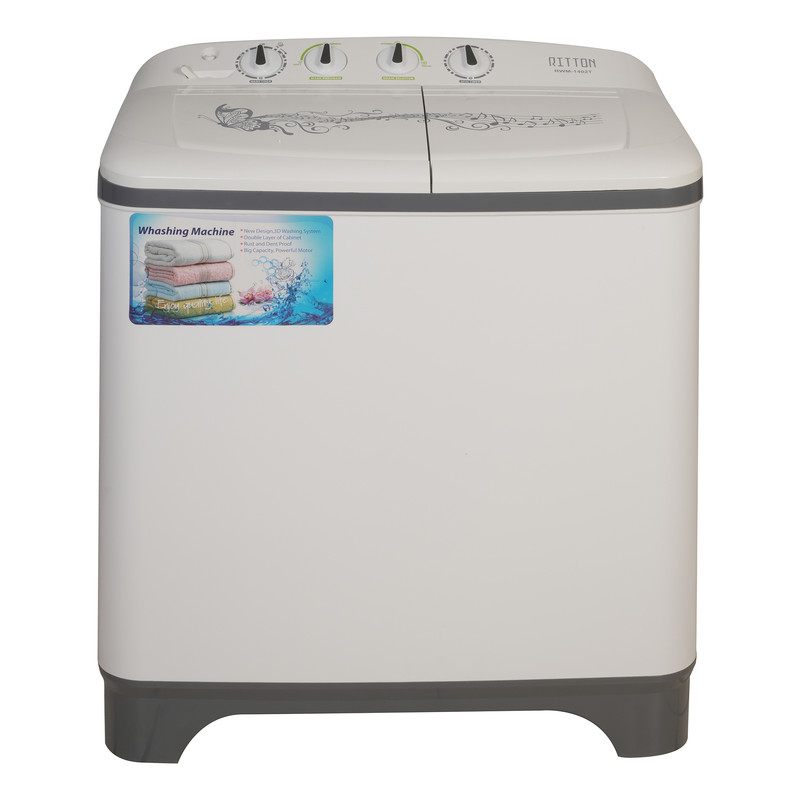 ماشین لباسشویی نیمه اتوماتیک ریتون مدل RWM-1402 T ظرفیت 14 کیلوگرم